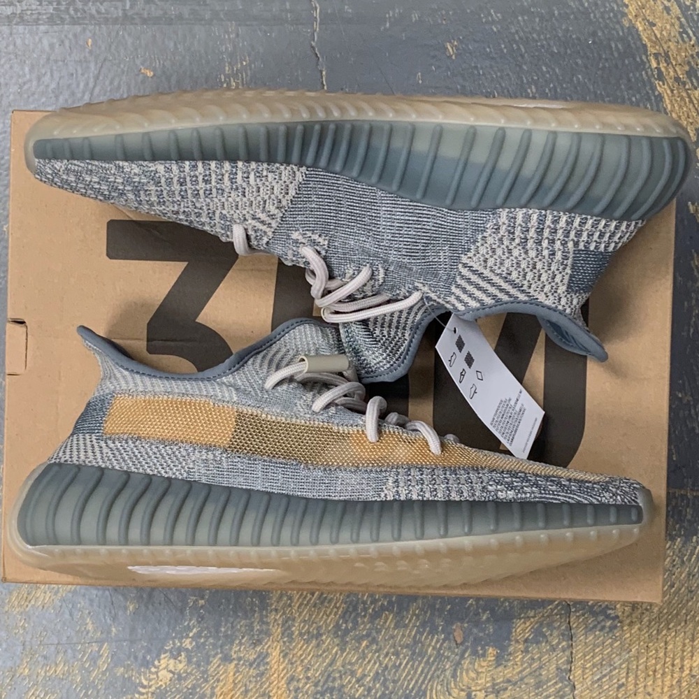 Adidas Boost Yeezy 350 V2 Israfil FZ5421 10 - Picture 2 of 9